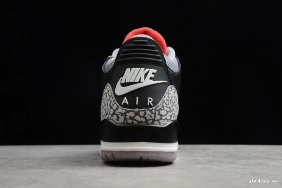 AIR 3 (2018) Cement Retro Black 854262-001 Jordan 854262-001 0430